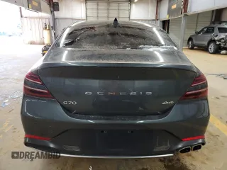 2022 Genesis G70 2.0T with VIN KMTG34TA1NU088981, listed as a Copart auction lot 88038865 with 29,407 mi miles and Salvage Title. Bid and sale history available at DreamBid. Image 6.