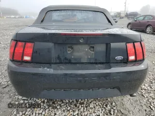 2001 Ford Mustang Deluxe with VIN 1FAFP444X1F212256, listed as a Copart auction lot 50162345 with 157,638 mi miles and Salvage Title. Bid and sale history available at carsss.com. Image 6.