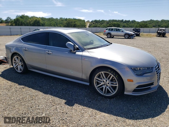 2016 Audi A7 3.0 Premium Plus with VIN WAUWGAFC5GN011292, listed as a Copart auction lot 53517734 with Not Provided miles and Salvage Title. Bid and sale history available at carsss.com. Image 4.