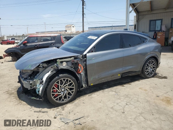 2023 Ford Mustang Mach-E GT with VIN 3FMTK4SX4PMA60438, listed as a Copart auction lot 60893185 with 18,278 mi miles and Salvage title. Bid and sale history available at DreamBid. Image 1.