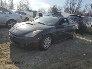 2003 Toyota Celica GT with VIN JTDDR32T430156126, listed as a Copart auction lot 48001275 with 182,244 mi miles and Clean Title. Bid and sale history available at carsss.com. Image 1.