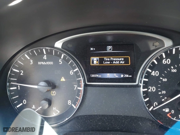 2018 Nissan Altima 2.5 SL with VIN 1N4AL3AP4JC283937, listed as a IAAI auction lot 41272679 with 120,374 mi miles. Bid and sale history available at carsss.com. Image 15.