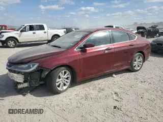 2016 Chrysler 200 LX with VIN 1C3CCCFB5GN186280, listed as a Copart auction lot 49416935 with 155,394 mi miles and Salvage Title. Bid and sale history available at carsss.com. Image 1.
