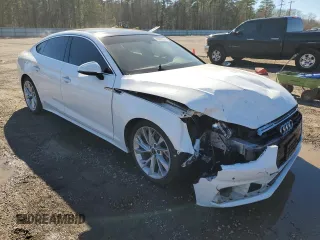 2022 Audi A5 Sportback Premium with VIN WAUABCF59NA006557, listed as a Copart auction lot 40883224 with 60,170 mi miles. Bid and sale history available at carsss.com. Image 4.