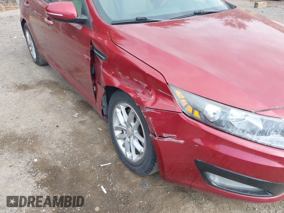 2013 Kia Optima LX with VIN 5XXGM4A75DG112495, listed as a IAAI auction lot 42059578 with 70,115 mi miles. Bid and sale history available at carsss.com. Image 6.