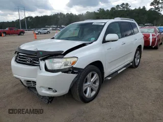 2009 Toyota Highlander Limited z VIN JTEDS42A692092530, wystawiony jako Copart lot #62880045 z przebiegiem 113 543 mil mil oraz Szkoda całkowita • Salvage title. Historia ofert i sprzedaży dostępna na DreamBid. Obrazek 1.