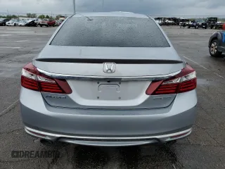 2017 Honda Accord Sedan Sport with VIN 1HGCR2F54HA032927, listed as a Copart auction lot 54813265 with 90,296 mi miles and Salvage Title. Bid and sale history available at carsss.com. Image 6.