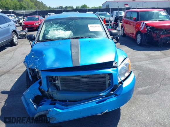 2008 Dodge Caliber SXT with VIN 1B3HB48B08D548659, listed as a IAAI auction lot 42050640 with 281,787 mi miles. Bid and sale history available at carsss.com. Image 13.