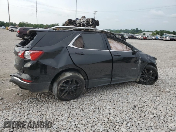 2020 Chevrolet Equinox LT with VIN 2GNAXLEX7L6178580, listed as a Copart auction lot 61428274 with 0 mi miles and Salvage Title. Bid and sale history available at carsss.com. Image 3.