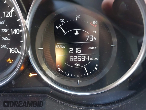 2017 Mazda CX-5 Touring with VIN JM3KFBCL5H0193919, listed as a IAAI auction lot 41751832 with 62,694 mi miles. Bid and sale history available at carsss.com. Image 7.