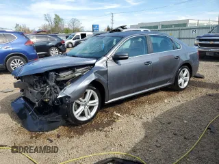 2014 Volkswagen Passat SE with VIN 1VWBT7A35EC039252, listed as a Copart auction lot 55816545 with 97,263 mi miles and Salvage title. Bid and sale history available at DreamBid. Image 1.