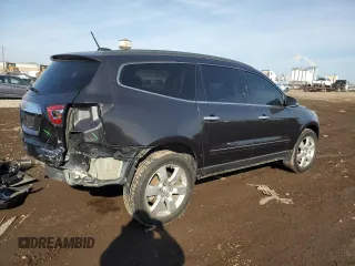 2016 Chevrolet Traverse LTZ with VIN 1GNKVJKD7GJ113276, listed as a Copart auction lot 47644235 with 104,626 mi miles and Salvage Title. Bid and sale history available at DreamBid. Image 3.