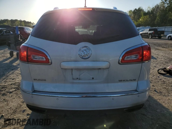 2015 Buick Enclave Premium with VIN 5GAKVCKD4FJ315660, listed as a Copart auction lot 52510815 with 134,963 mi miles and Salvage Title. Bid and sale history available at DreamBid. Image 6.