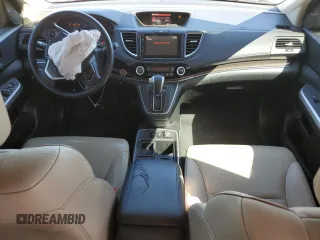2015 Honda CR-V EX-L with VIN 5J6RM4H72FL051375, listed as a Copart auction lot 50265015 with 104,791 mi miles and Salvage Title. Bid and sale history available at DreamBid. Image 8.
