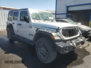 2024 Jeep Wrangler Sport S z VIN 1C4PJXDN2RW273882, wystawiony jako Copart lot #63977305 z przebiegiem 31 610 mil mil oraz Czysty tytuł • Clean title. Historia ofert i sprzedaży dostępna na DreamBid. Obrazek 4.