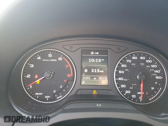 2019 Audi A3 Sedan Premium with VIN WAUAUGFF4K1010831, listed as a Copart auction lot 37700914 with 31,055 mi miles. Bid and sale history available at carsss.com. Image 9.