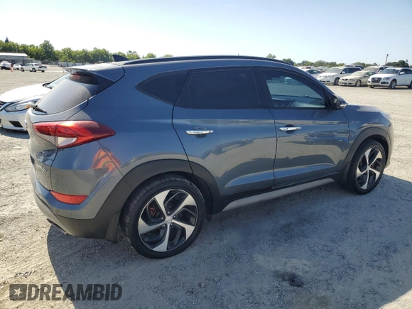 2017 Hyundai Tucson Sport z VIN KM8J33A28HU371193, wystawiony jako Copart lot #59004765 z przebiegiem 186 180 mil mil oraz Czysty tytuł • Clean title. Historia ofert i sprzedaży dostępna na DreamBid. Obrazek 3.