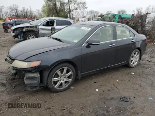 2005 Acura TSX with VIN JH4CL96875C032874, listed as a Copart auction lot 51725295 with 236,759 mi miles and Salvage title. Bid and sale history available at DreamBid. Image 1.