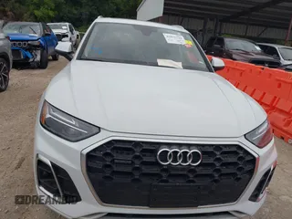 2023 Audi Q5 S line Premium Plus with VIN WA1EAAFY9P2053732, listed as a IAAI auction lot 42075720 with 51,553 mi miles. Bid and sale history available at carsss.com. Image 6.