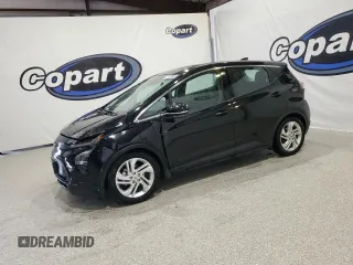 2023 Chevrolet Bolt EV 1LT with VIN 1G1FW6S0XP4196596, listed as a Copart auction lot 64844375 with 55,975 mi miles and Clean title. Bid and sale history available at DreamBid. Image 1.