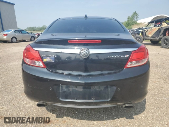 2012 Buick Regal Turbo Premium 1 with VIN 2G4GS5EV2C9151616, listed as a Copart auction lot 51468505 with 144,994 mi miles and Clean title. Bid and sale history available at DreamBid. Image 6.