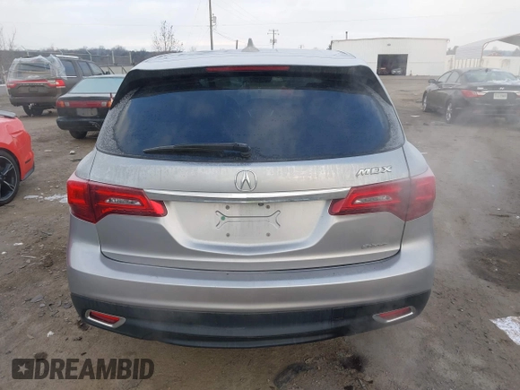 2016 Acura MDX with VIN 5FRYD4H28GB035495, listed as a IAAI auction lot 41406544 with 113,250 mi miles. Bid and sale history available at carsss.com. Image 16.
