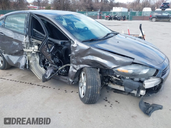 2016 Dodge Dart SXT with VIN 1C3CDFBB8GD660393, listed as a IAAI auction lot 41811627 with 125,945 mi miles and . Bid and sale history available at carsss.com. Image 6.