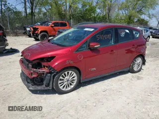2017 Ford C-Max Energi SE with VIN 1FADP5EU5HL107180, listed as a Copart auction lot 51114384 with 66,382 mi miles. Bid and sale history available at carsss.com. Image 1.