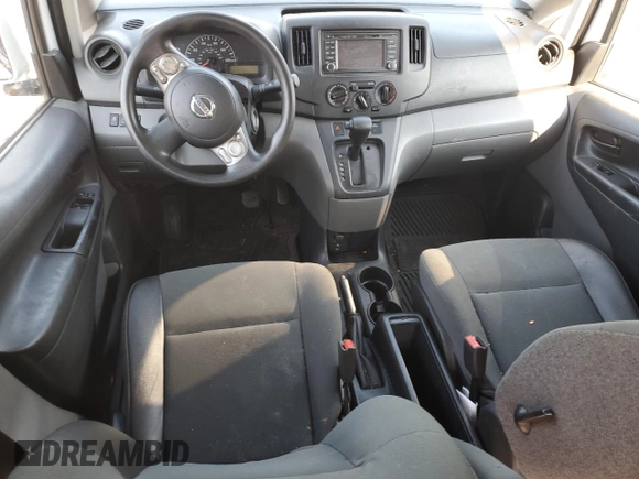 2014 Nissan NV200 SV with VIN 3N6CM0KNXEK691917, listed as a Copart auction lot 65524785 with 150,971 mi miles and Salvage title. Bid and sale history available at DreamBid. Image 8.