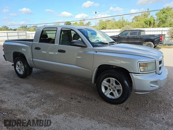 2011 Ram Dakota Bighorn/Lonestar with VIN 1D7RE3GK0BS610950, listed as a Copart auction lot 75461644 with 53,954 mi miles and Clean Title. Bid and sale history available at carsss.com. Image 4.