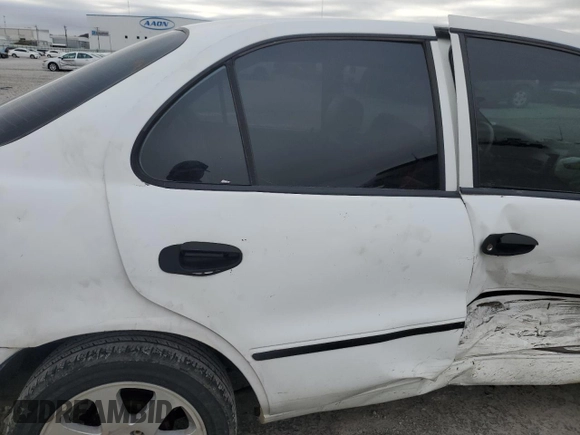 1996 Geo Prizm z VIN 1Y1SK5263TZ061291, wystawiony jako Copart lot #85366554 z przebiegiem 211 051 mil mil oraz Szkody całkowita. Historia ofert i sprzedaży dostępna na DreamBid. Obrazek 10.