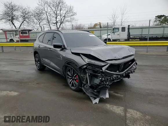 2022 Acura MDX Type S w/Advance Package with VIN 5J8YD8H85NL003306, listed as a Copart auction lot 52818675 with 60,164 mi miles and Salvage Title. Bid and sale history available at carsss.com. Image 12.