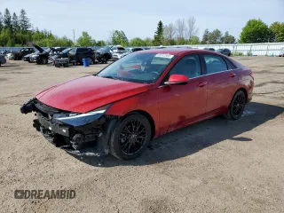 2021 Hyundai Elantra SEL z VIN KMHLN4AG2MU168556, wystawiony jako Copart lot #58042565 z przebiegiem 46 180 mil mil oraz Szkoda całkowita • Salvage title. Historia ofert i sprzedaży dostępna na DreamBid. Obrazek 1.