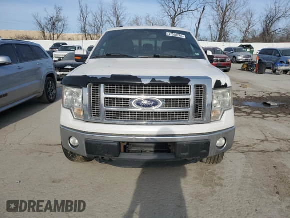 2011 Ford F-150 XLT with VIN 1FTFW1ET0BFC13533, listed as a Copart auction lot 47550285 with 153,757 mi miles and Salvage Title. Bid and sale history available at carsss.com. Image 5.