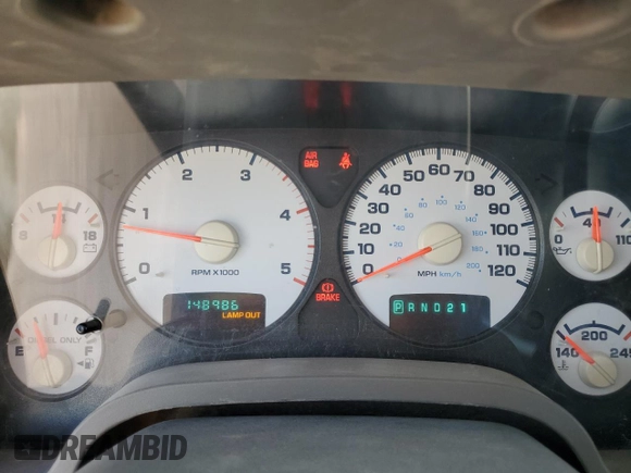 2004 Dodge 2500 SLT with VIN 3D7KU28C54G180526, listed as a Copart auction lot 50847485 with 148,986 mi miles and Clean Title. Bid and sale history available at DreamBid. Image 9.