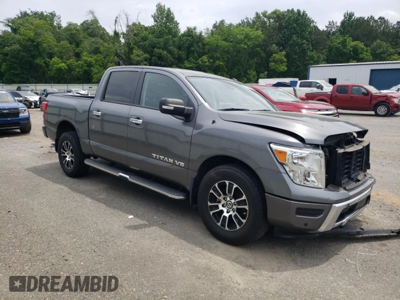 2020 Nissan Titan Platinum Reserve z VIN 1N6AA1EF1LN508633, wystawiony jako Copart lot #54740695 z przebiegiem 50 022 mil mil oraz Szkoda całkowita • Salvage title. Historia ofert i sprzedaży dostępna na DreamBid. Obrazek 4.