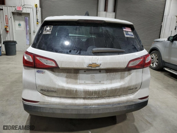 2021 Chevrolet Equinox LT with VIN 3GNAXUEV7MS143044, listed as a Copart auction lot 86808144 with 89,919 mi miles and Salvage Title. Bid and sale history available at carsss.com. Image 6.