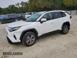 2022 Toyota RAV4 Hybrid XLE with VIN JTMRWRFV5NJ055185, listed as a Copart auction lot 50259795 with 41,652 mi miles and Salvage Title. Bid and sale history available at carsss.com. Image 1.