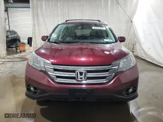 2014 Honda CR-V EX-L with VIN 5J6RM4H71EL040902, listed as a Copart auction lot 52346055 with 175,195 mi miles and Salvage Title. Bid and sale history available at carsss.com. Image 5.