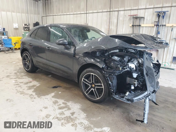 2019 Porsche Macan with VIN WP1AA2A50KLB01997, listed as a Copart auction lot 58163905 with 38,106 mi miles and Salvage title. Bid and sale history available at DreamBid. Image 4.