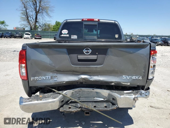 2016 Nissan Frontier SV with VIN 1N6AD0EV0GN790634, listed as a Copart auction lot 52742205 with 190,956 mi miles and Salvage title. Bid and sale history available at DreamBid. Image 6.