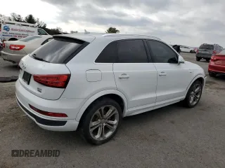 2017 Audi Q3 Prestige with VIN WA1GCCFS3HR015724, listed as a Copart auction lot 79187854 with 0 mi miles and Salvage Title. Bid and sale history available at carsss.com. Image 3.