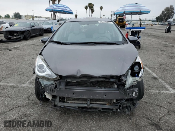 2016 Toyota Prius One z VIN JTDKDTB39G1131096, wystawiony jako Copart lot #60158435 z przebiegiem 76 160 mil mil oraz Szkoda całkowita • Salvage title. Historia ofert i sprzedaży dostępna na DreamBid. Obrazek 5.