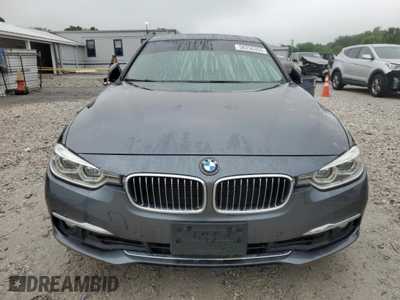 2016 BMW 3 Series 328i xDrive with VIN WBA8E3G58GNU03127, listed as a Copart auction lot 56256355 with 121,543 mi miles and Salvage title. Bid and sale history available at DreamBid. Image 5.