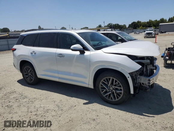 2024 Lexus TX 350 with VIN 5TDAAAB69RS014336, listed as a Copart auction lot 62881705 with 15,943 mi miles and Salvage title. Bid and sale history available at DreamBid. Image 4.