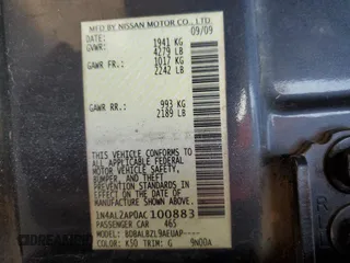 2010 Nissan Altima 2.5 S with VIN 1N4AL2AP0AC100883, listed as a Copart auction lot 75492724 with 234,707 mi miles and Salvage Title. Bid and sale history available at carsss.com. Image 12.