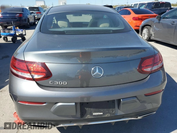 2019 Mercedes-Benz C 300 with VIN WDDWJ8DB9KF836607, listed as a Copart auction lot 50102075 with 9,358 mi miles and Salvage title. Bid and sale history available at DreamBid. Image 6.