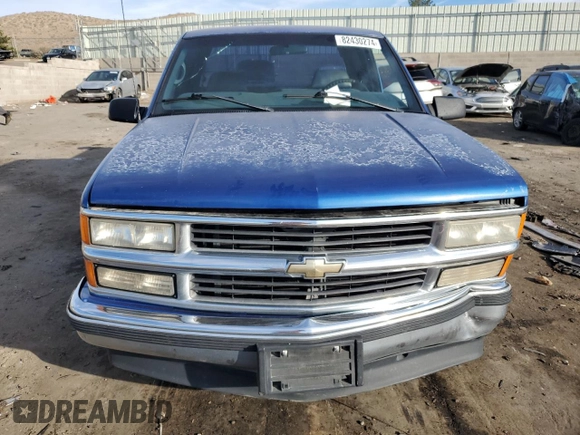 1997 Chevrolet Silverado 1500 with VIN 2GCEC19W3V1128626, listed as a Copart auction lot 82430274 with 187,754 mi miles and Salvage Title. Bid and sale history available at carsss.com. Image 5.
