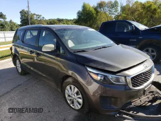 2016 Kia Sedona LX with VIN KNDMB5C16G6165913, listed as a Copart auction lot 73969764 with 163,481 mi miles and Salvage Title. Bid and sale history available at carsss.com. Image 4.