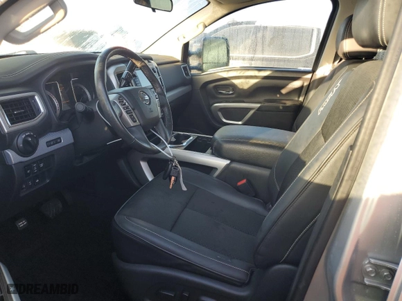 2019 Nissan Titan XD SV with VIN 1N6BA1F46KN520020, listed as a Copart auction lot 76840844 with 25,720 mi miles and Non Repairable. Bid and sale history available at carsss.com. Image 7.